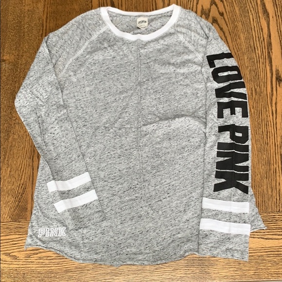 PINK Victoria's Secret Tops - PINK by Victoria’s Secret Long Sleeve Tee